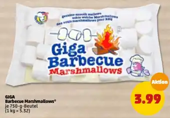 PENNY Giga Barbecue Marshmallows 750g Angebot