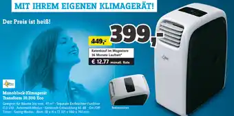 Conrad Suntec Monoblock Klimagerät Transform 10.500 Eco Angebot