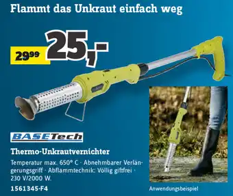 Conrad BaseTech Thermo Unkrautvernichter Angebot