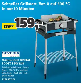 Conrad Severin Grillrost Grill Digital Boost S PG 8118 Angebot