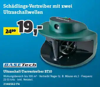 Conrad Basetech Ultraschall Tiervertreiber BT10 Angebot