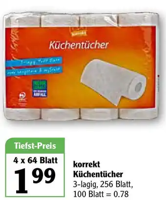 Globus Korrekt Küchentücher Angebot