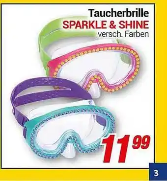 CENTERSHOP Taucherbrille Sparkle & Shine Angebot