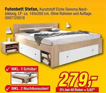 Opti Wohnwelt Futonbett Stefan Angebot