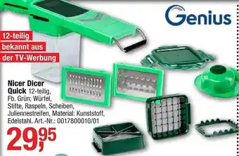 Opti Wohnwelt Genius Nicer Dicer Quick Angebot