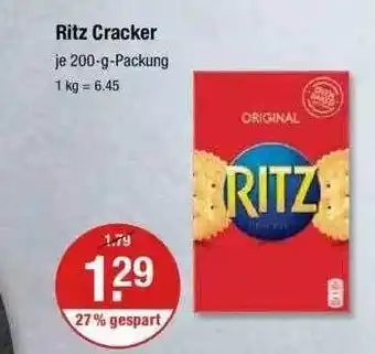 V Markt Ritz Cracker Angebot