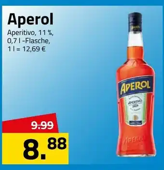 Logo Getränkemarkt Aperol Aperitivo 0,7L Angebot