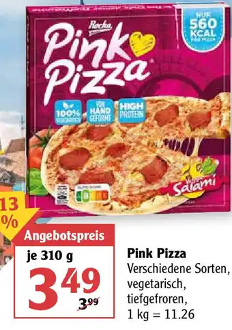 Globus Pink Pizza 310 g Angebot