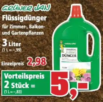 Thomas Philipps Grüner Jan Flüssigdünger 3L Angebot