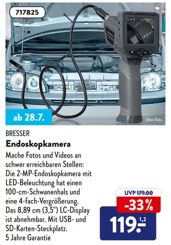 Aldi Süd Bresser Endoskopkamera Angebot