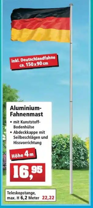 Thomas Philipps Aluminium Fahnenmast Angebot