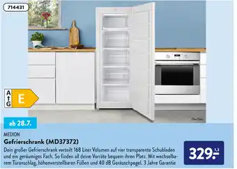 Aldi Süd Medion Gefrierschrank (MD37372) Angebot