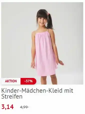 NKD Kinder Mädchen Kleid mit Streifen Angebot