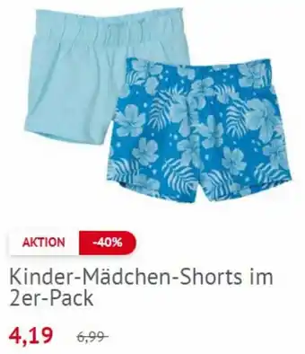 NKD Kinder Mädchen Shorts im 2er Pack Angebot