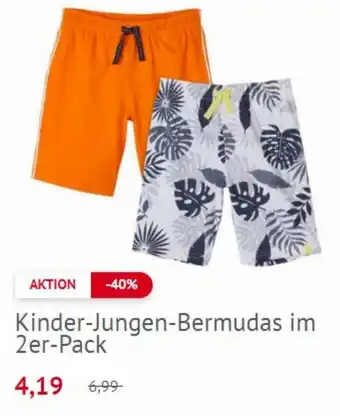 NKD Kinder Jungen Bermudas im 2er Pack Angebot