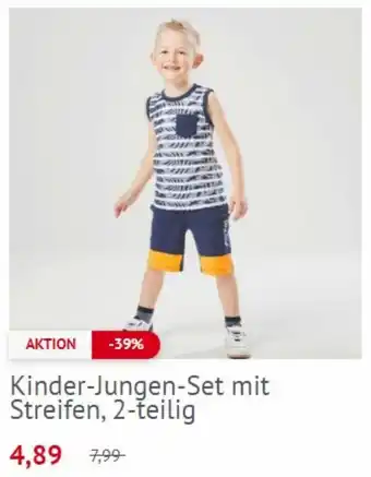 NKD Kinder Jungen Set mit Streifen, 2-teilig Angebot