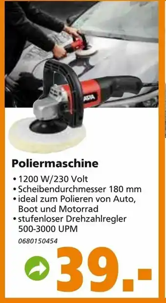 Globus Baumarkt Poliermaschine Angebot