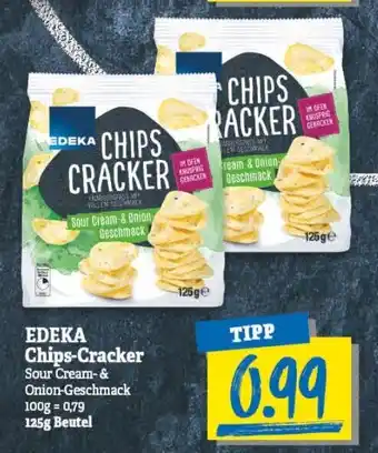 NP Discount Edeka Chips Cracker 125g Beutel Angebot