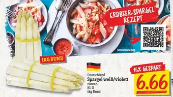 NP Discount Spargel weiß/violett 1kg Angebot