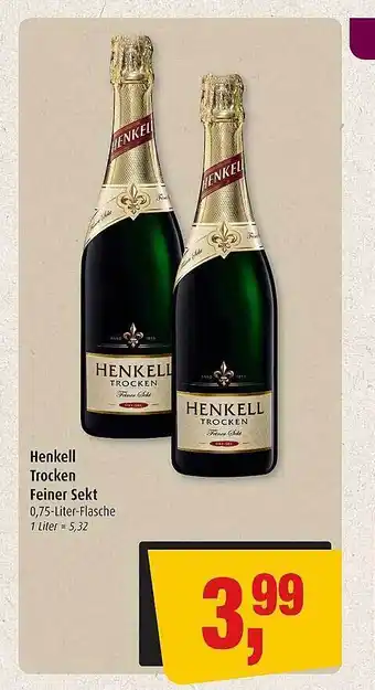 Markant Henkell Trocken Feiner Sekt Angebot