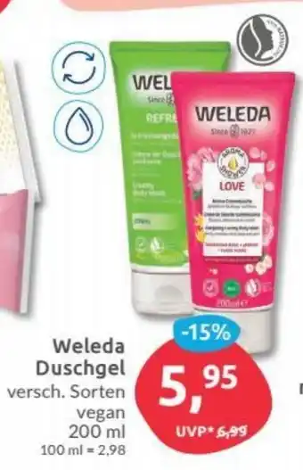 Budni Weleda Duschgel 200ml Angebot