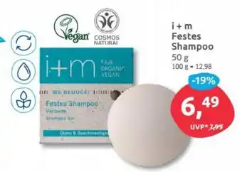 Budni i+m Festes Shampoo 50g Angebot