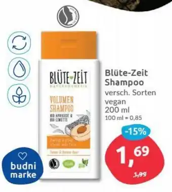 Budni Blüte Zeit Shampoo 200ml Angebot