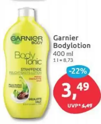 Budni Garnier Bodylotion 400ml Angebot