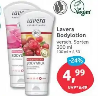 Budni Lavera Bodylotion 200ml Angebot