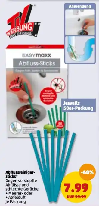 PENNY EasyMaxx Abflussreiniger-Sticks Angebot