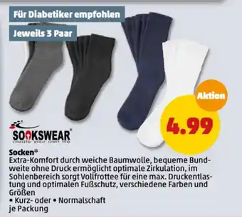 PENNY Sockswear Socken 3 Paar Angebot