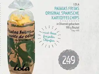 Edeka Struve Lola Patatas Fritas Original Spanische Kartoffelchips Angebot