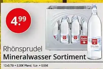 Sagasser Rhönsprudel Mineralwasser Angebot