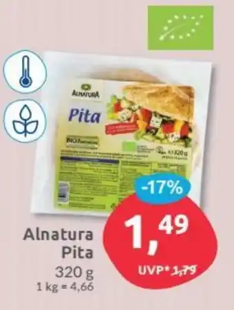 Budni Alnatura Pita 320g Angebot