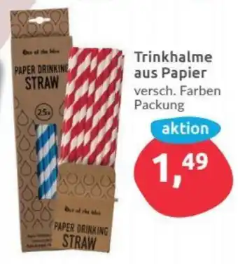 Budni Trinkhalme aus Papier Angebot