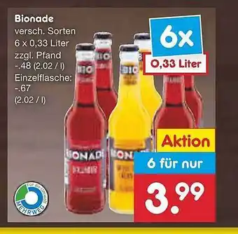 Netto Marken-Discount Bionade Angebot