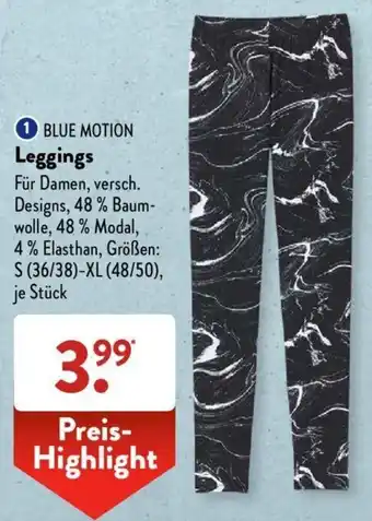 Aldi Süd Blue Motion Leggings Angebot