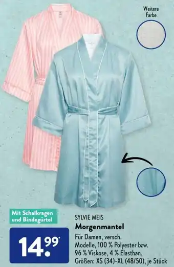 Aldi Süd Sylvie Meis Morgenmantel Angebot