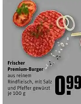 REWE Kaufpark Frischer Premium-burger Angebot