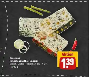 REWE Kaufpark Kaufmann Hähnchenbrustfilet In Aspik Angebot