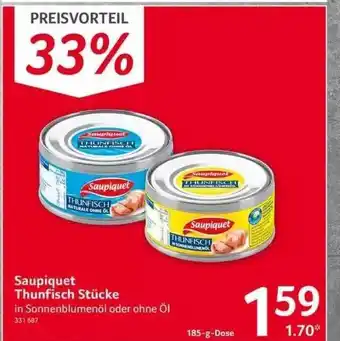 Selgros Saupiquet Thunfisch Stücke Angebot