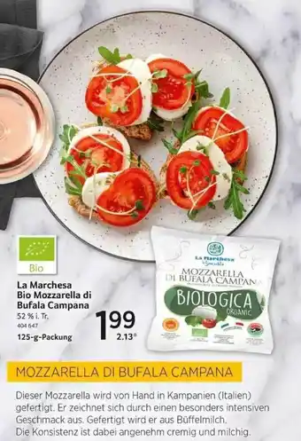 Selgros La Marcheta Bio Mozzarella Di Bufala Campana Angebot