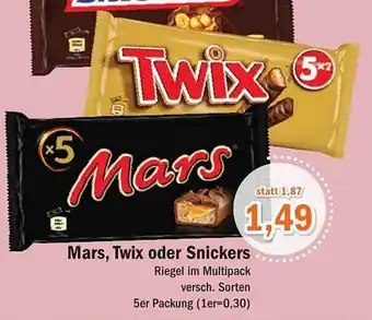 Aktiv Irma Mars, Twix Oder Snickers Angebot