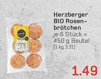 akzenta Herzberger Bio Rosenbrötchen Angebot