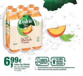 akzenta Volvic Tee Pfirsich Angebot