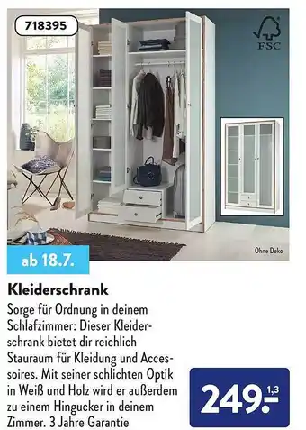 Aldi Nord Kleiderschrank Angebot