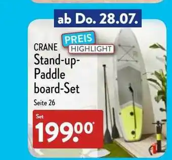 Aldi Nord Crane Stand-up-paddle Board-set Angebot