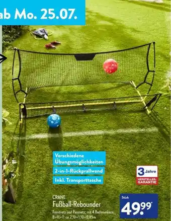 Aldi Nord Crane Fußball-rebounder Angebot