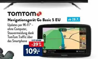 Aldi Nord Tomtom Navigationsgerät Go Basic 5 Eu Angebot