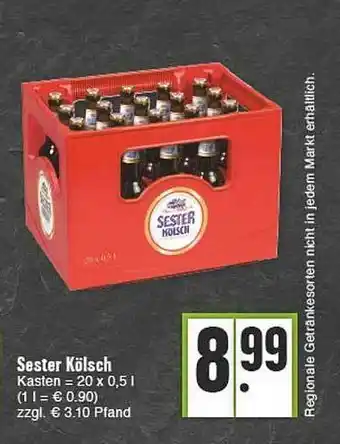 E-Center Sester Kölsch Angebot